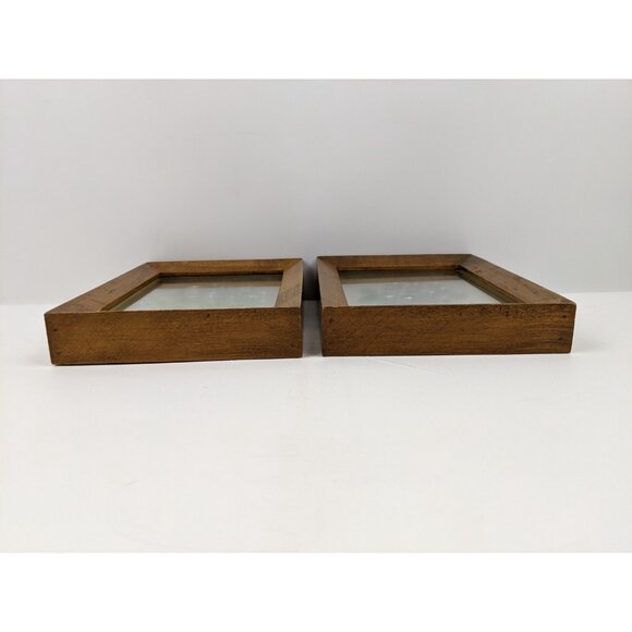 Joan Kimpel Hand Painted Framed Floral Flowers Art Work 6"x8" Vintage Rustic - Picture 4 of 11